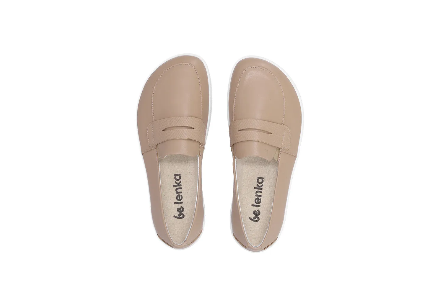 Barefoot Moccasins Be Lenka Buena - Latte Brown CLEARANCE