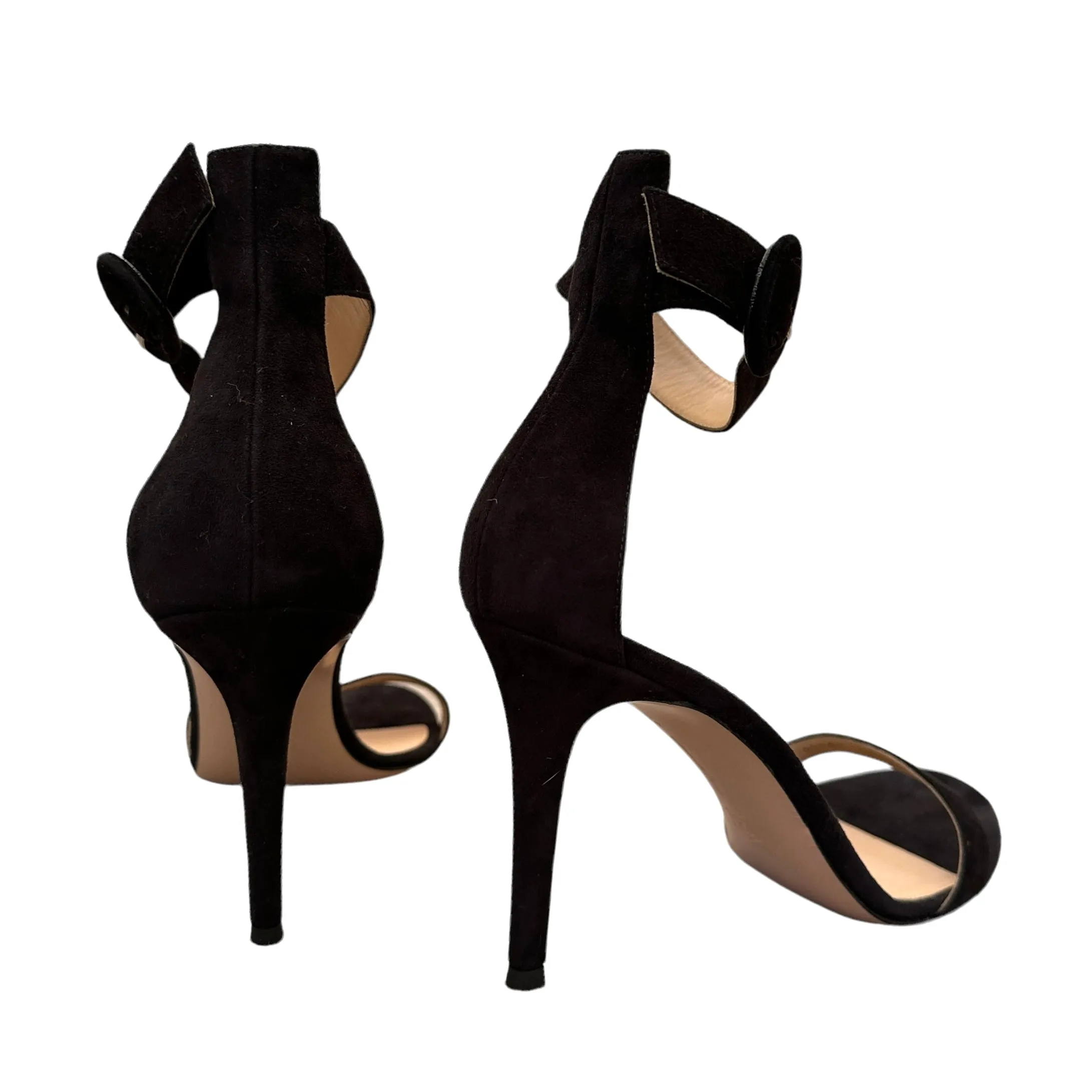 Black Suede Heels - 11