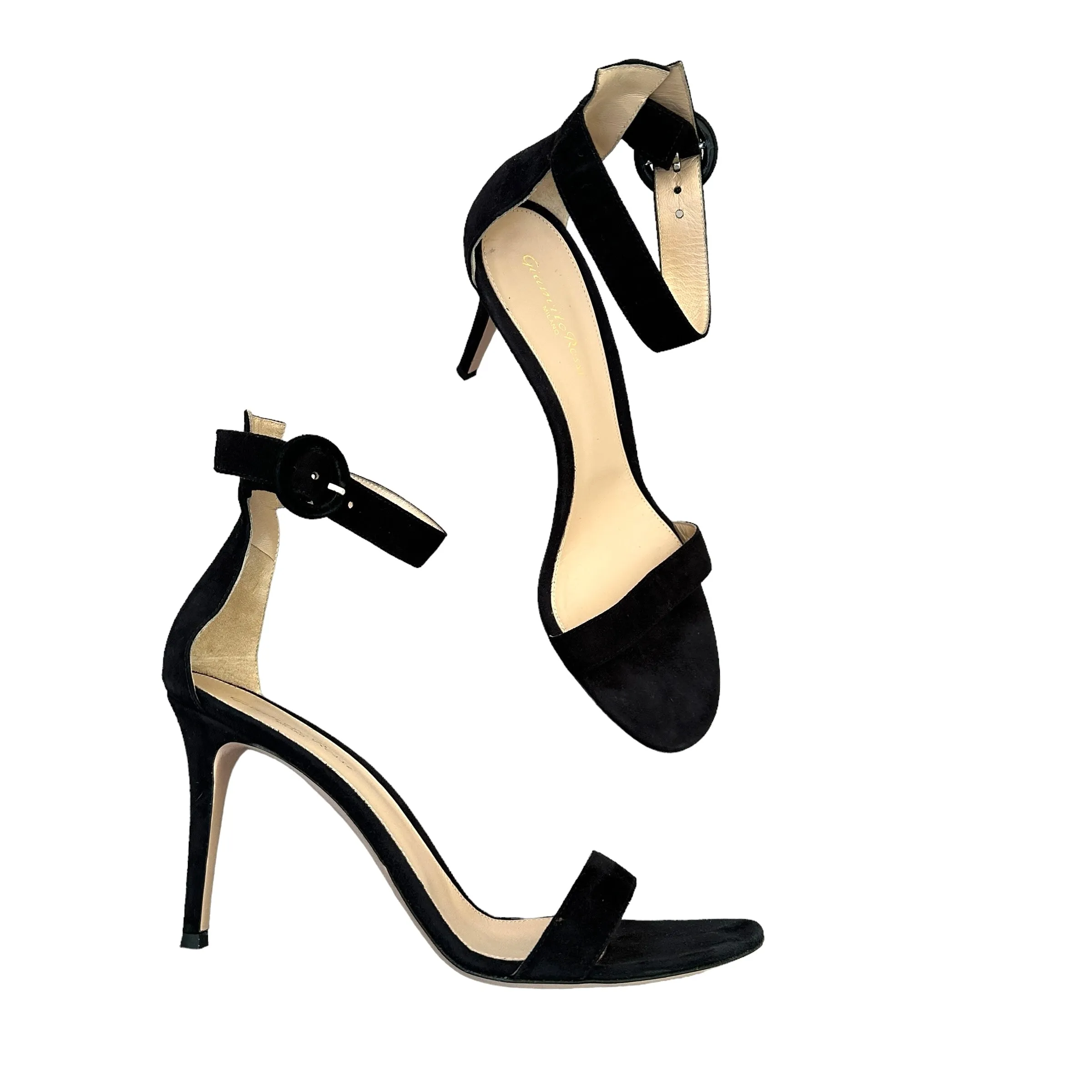 Black Suede Heels - 11