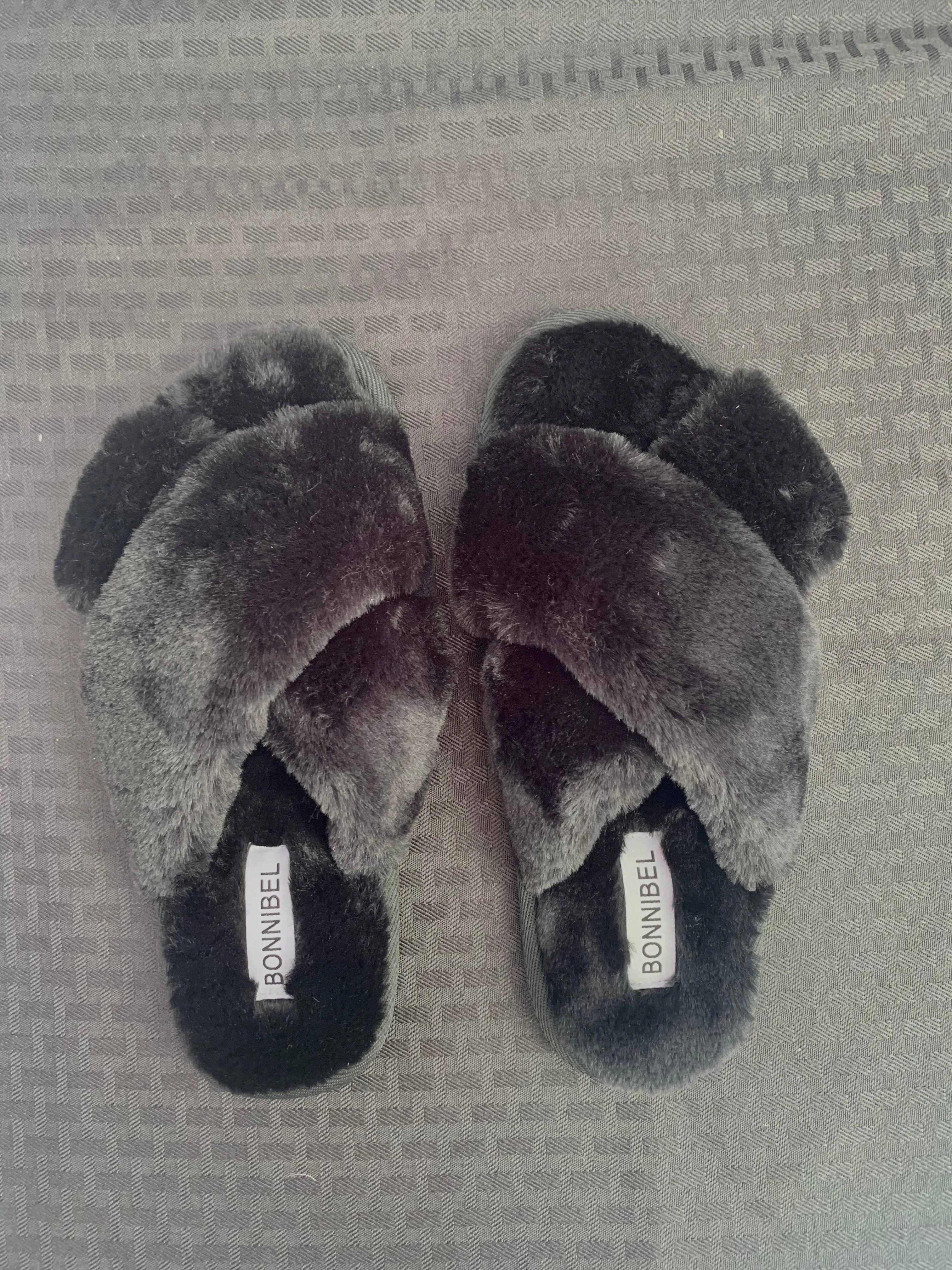 BONNIBEL- Faux Fur Slippers