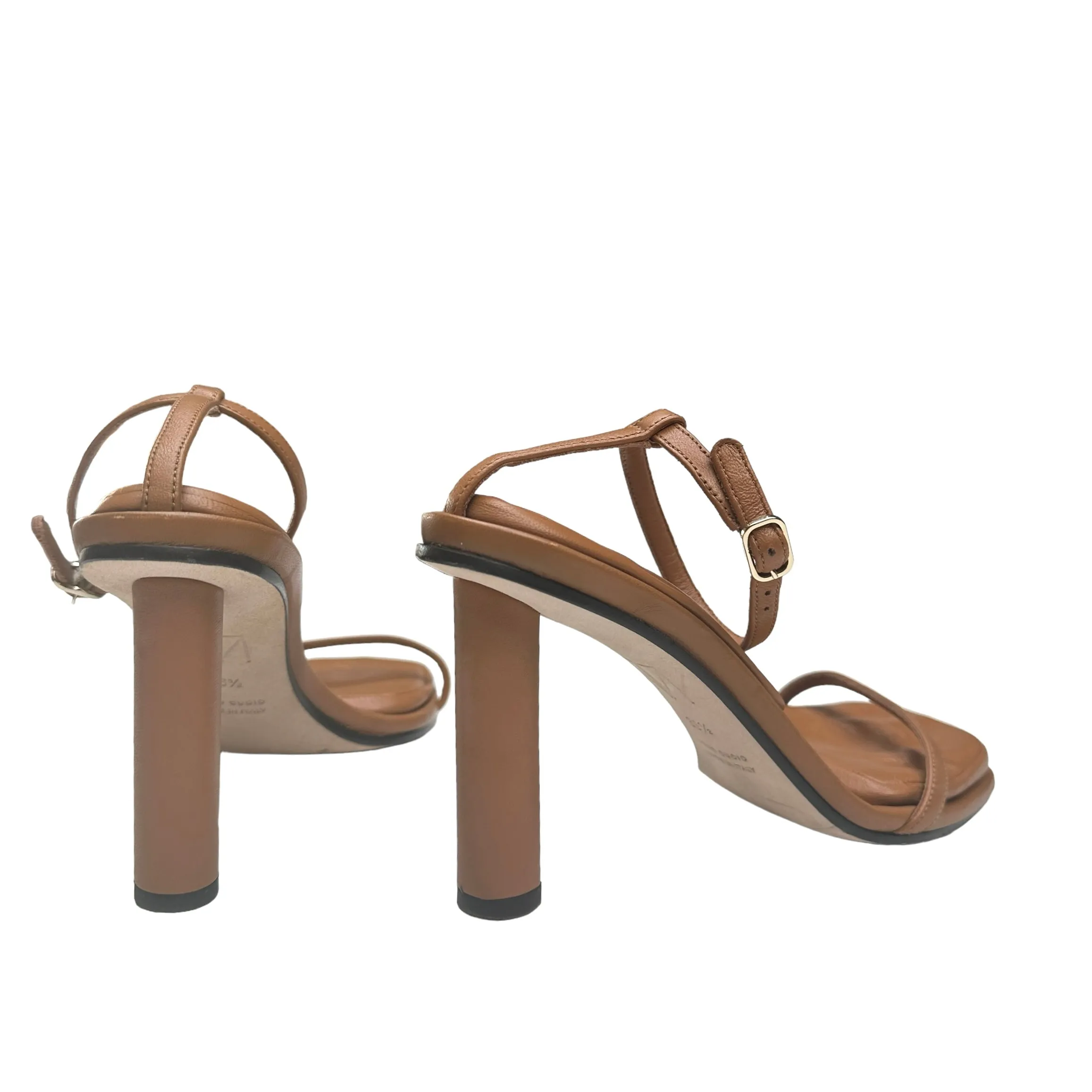 Brown Pillow Top Heels - 6.5