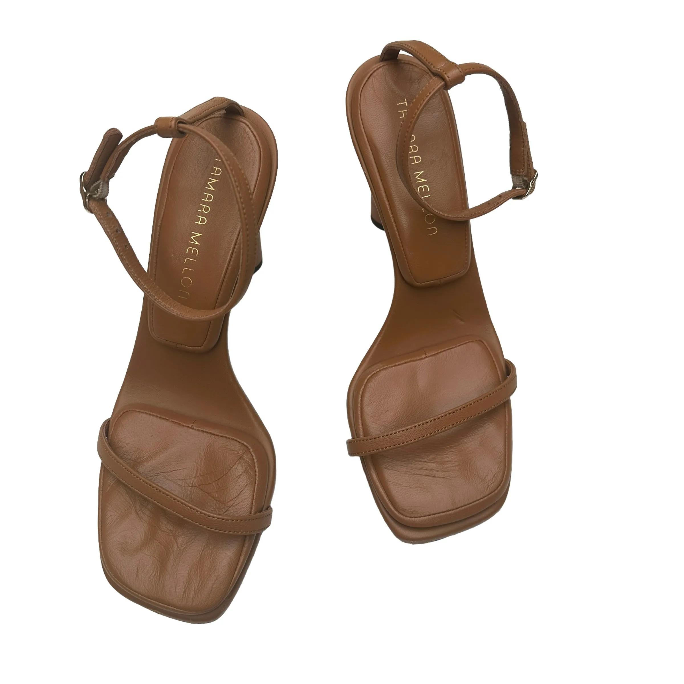 Brown Pillow Top Heels - 6.5