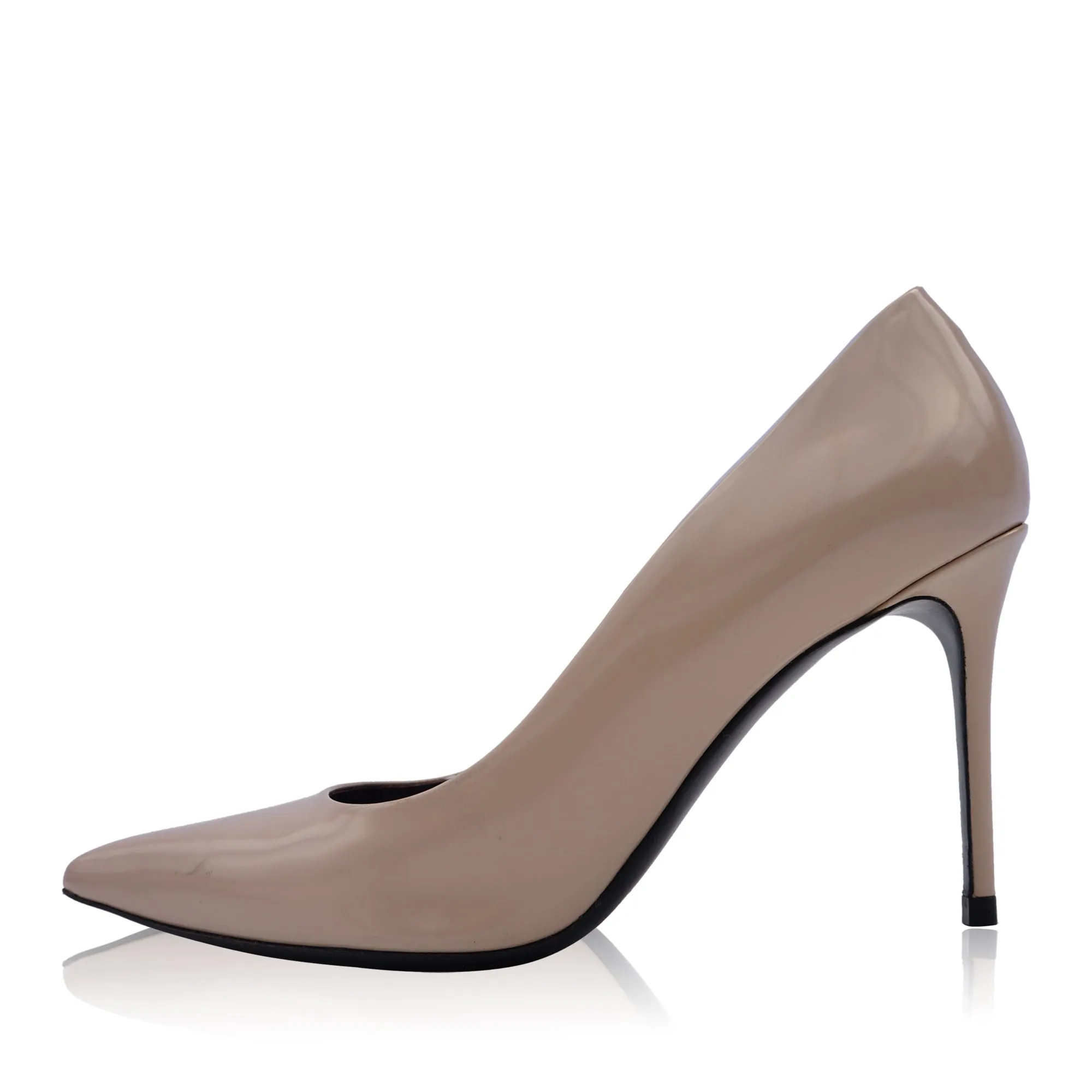 CELINE PHOEBE PHILO COLLECTION LEATHER POINTED TOE PUMP