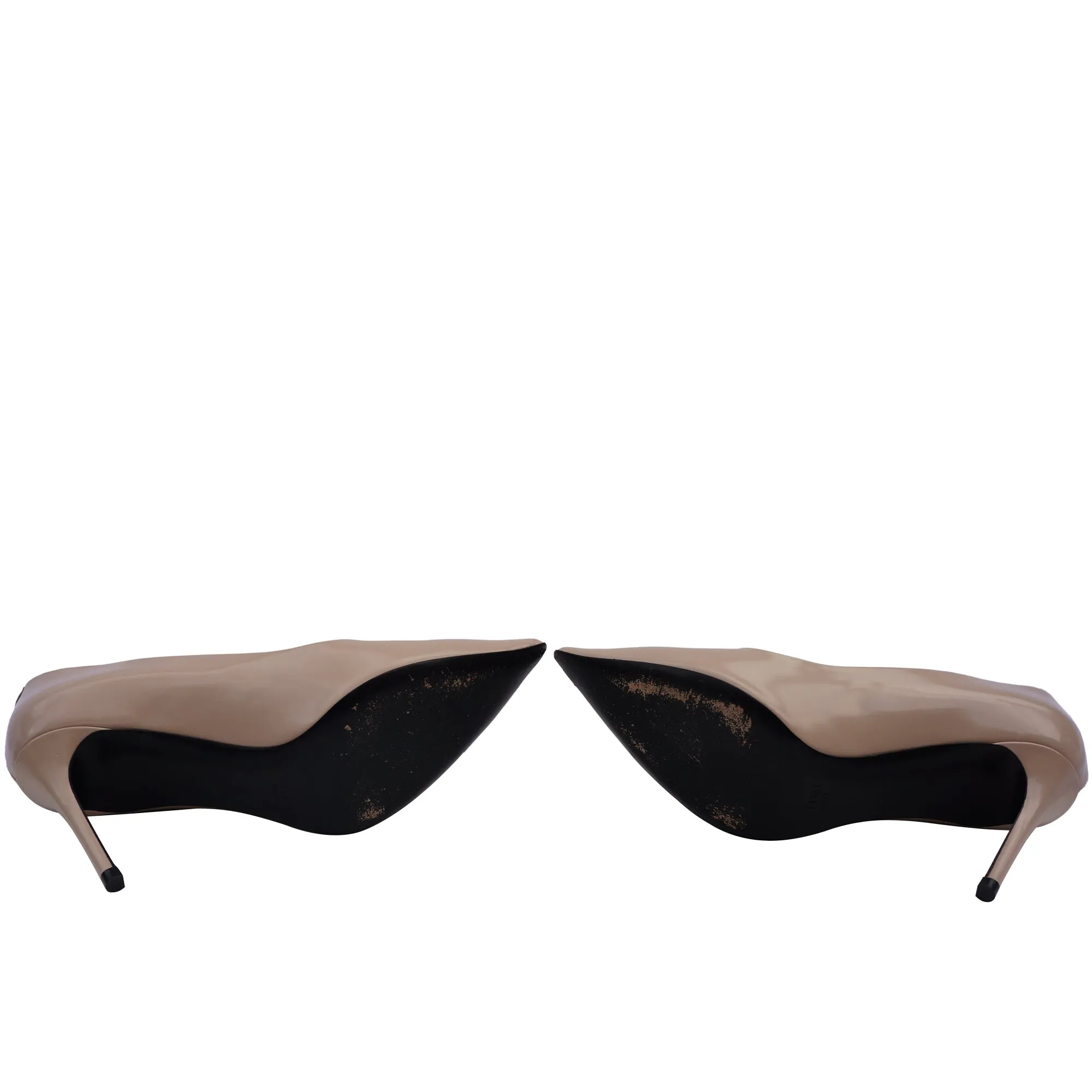 CELINE PHOEBE PHILO COLLECTION LEATHER POINTED TOE PUMP