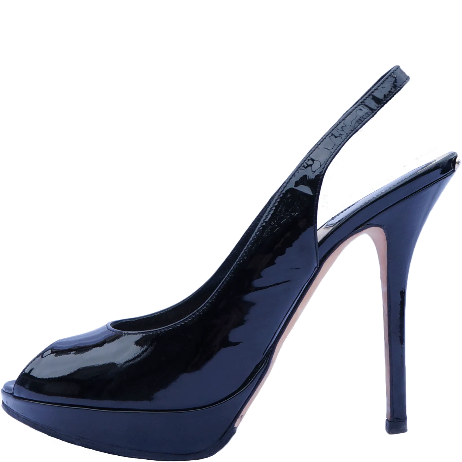 CHRISTIAN DIOR MISS DIOR ESCARPIN LEATHER SLINGBACK PUMPS