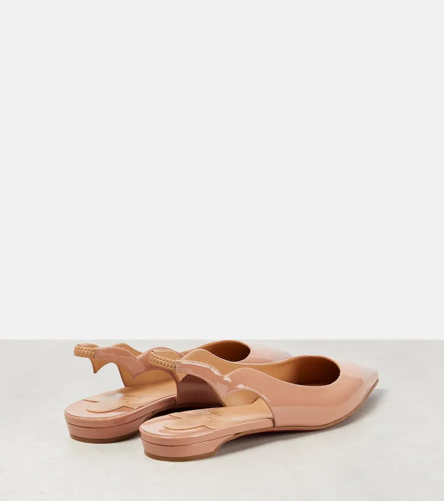 Christian Louboutin Patent leather ballet flats