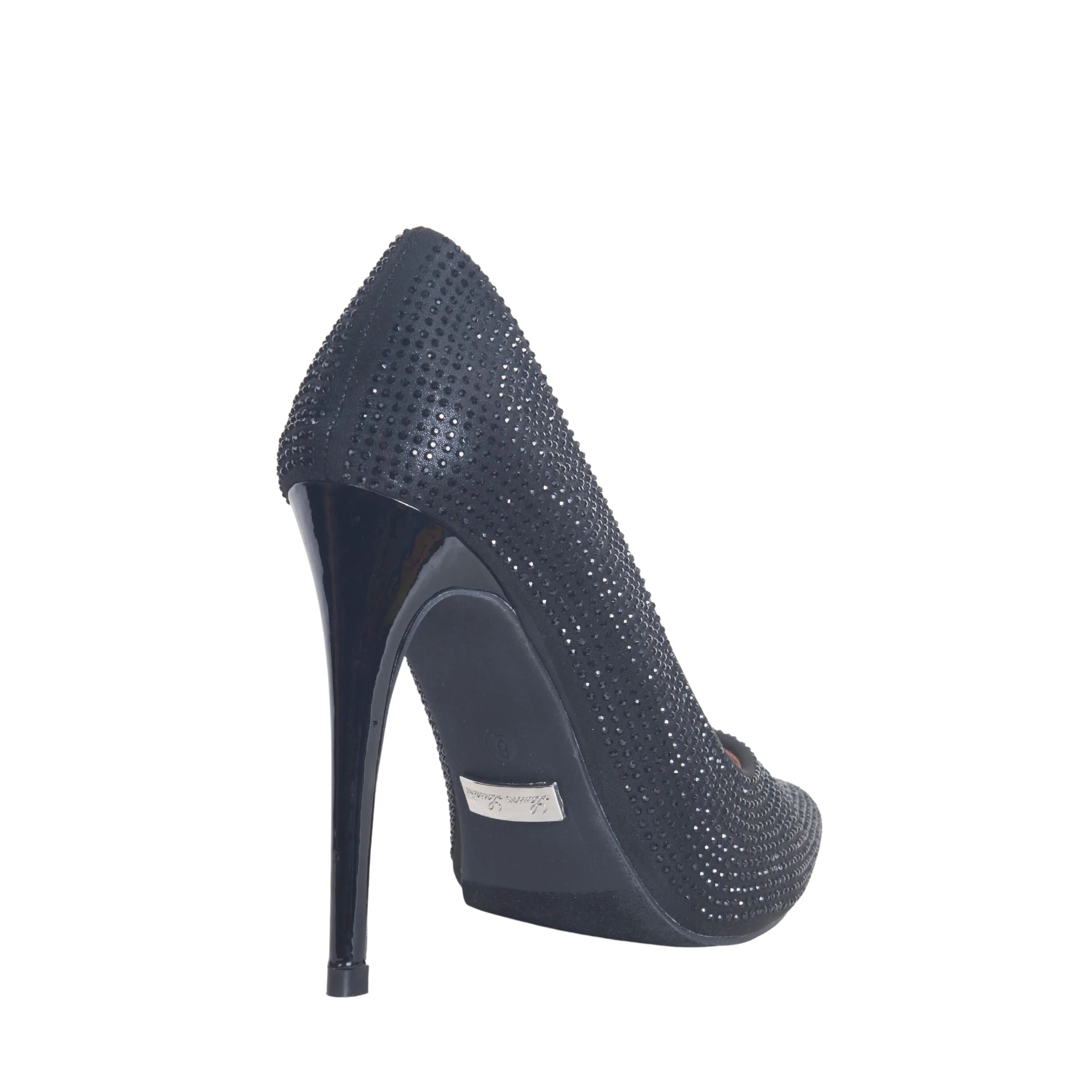 DORI PUMPS WITH SPARKLING RHINESTONES DETAILING