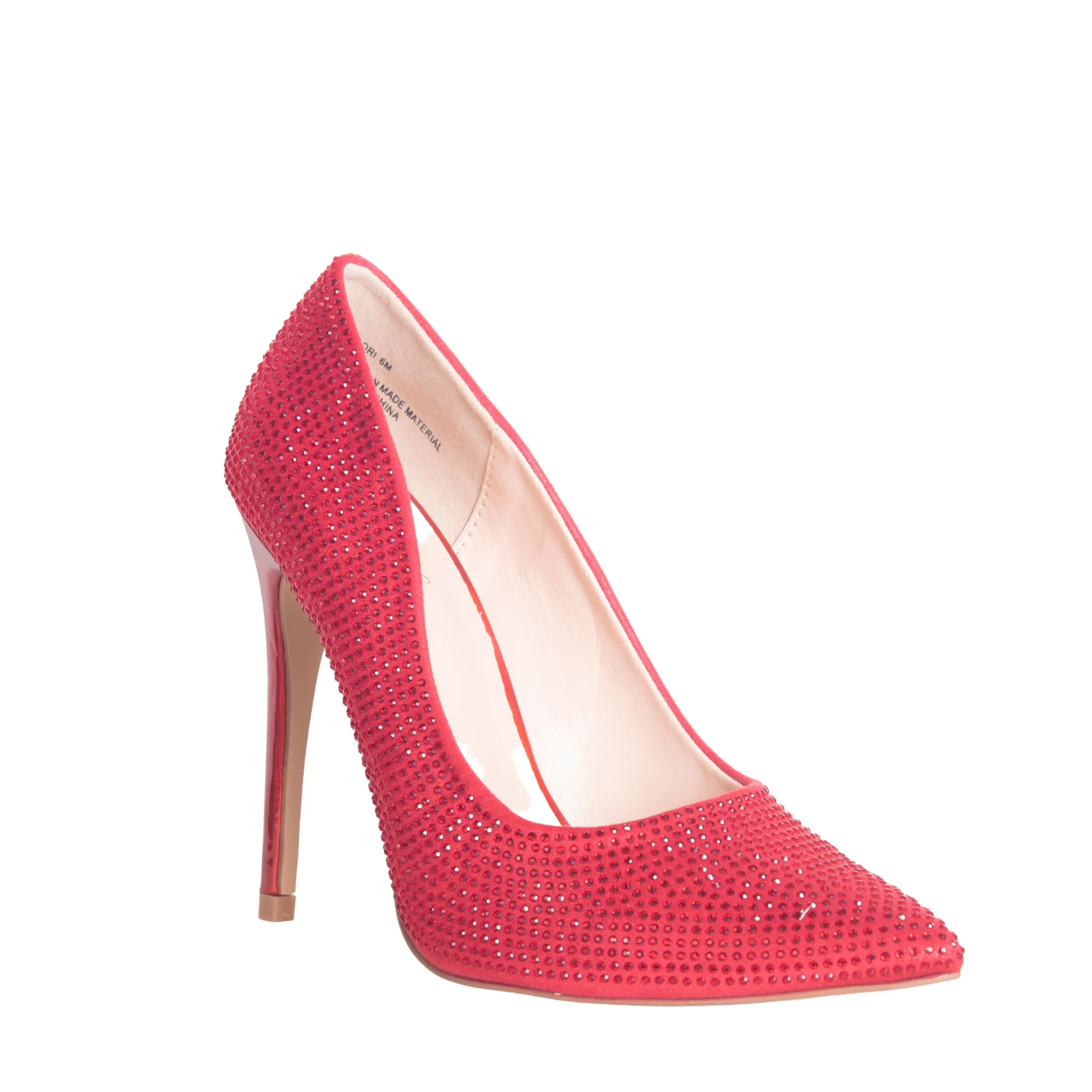 DORI PUMPS WITH SPARKLING RHINESTONES DETAILING
