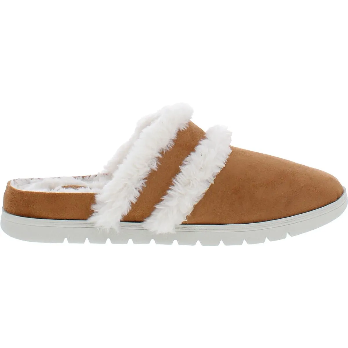 Easy Spirit Womens Season 2 Faux Suede Slide Slippers