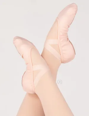 Eurotard A1004C Child Ballet Pink Assemblé Split Sole Canvas Ballet Shoes
