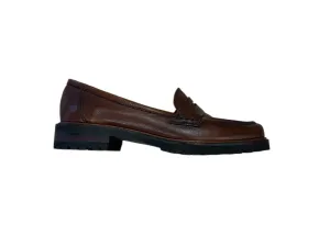 Everybody brown leather loafers