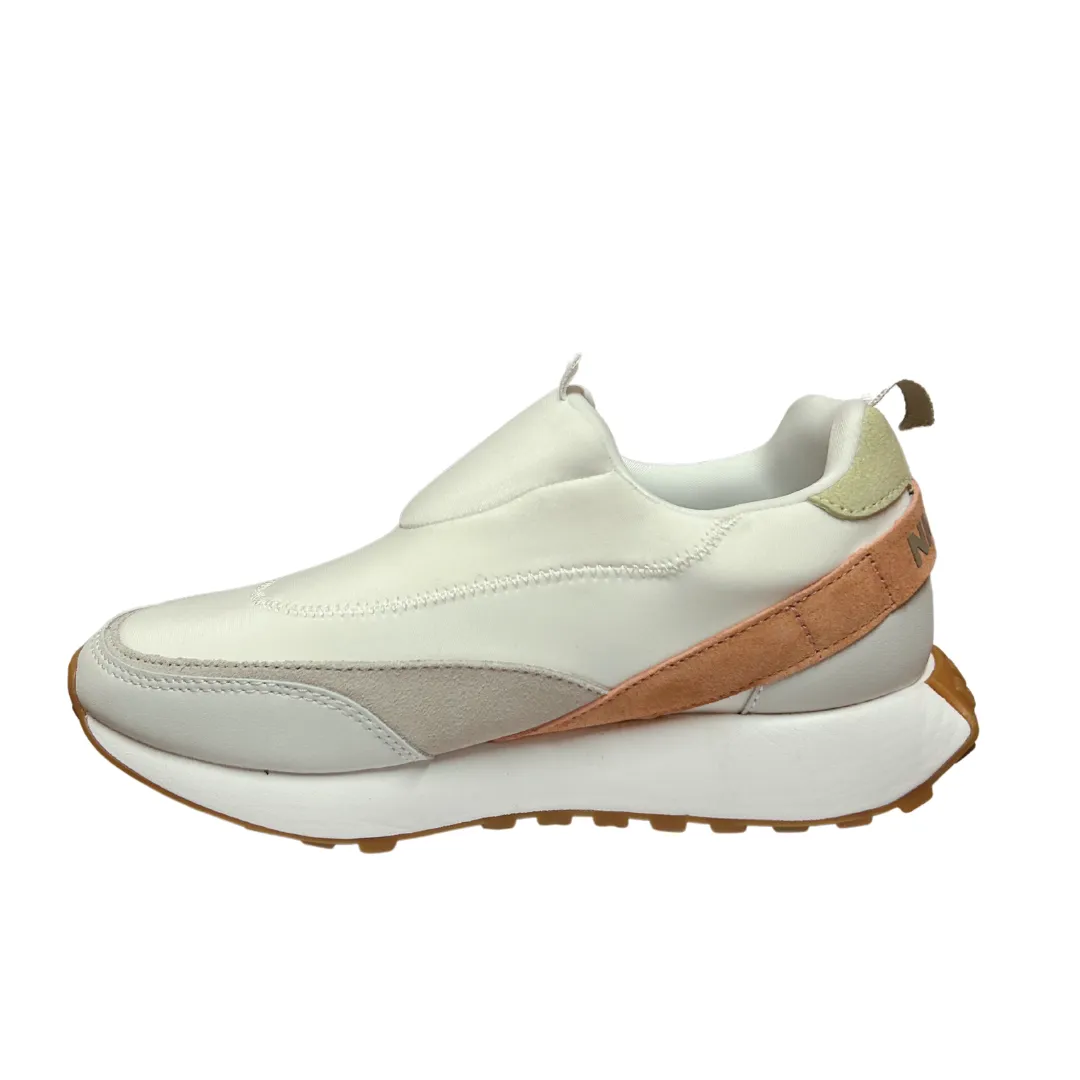 Gioseppo White Slip on Sneakers