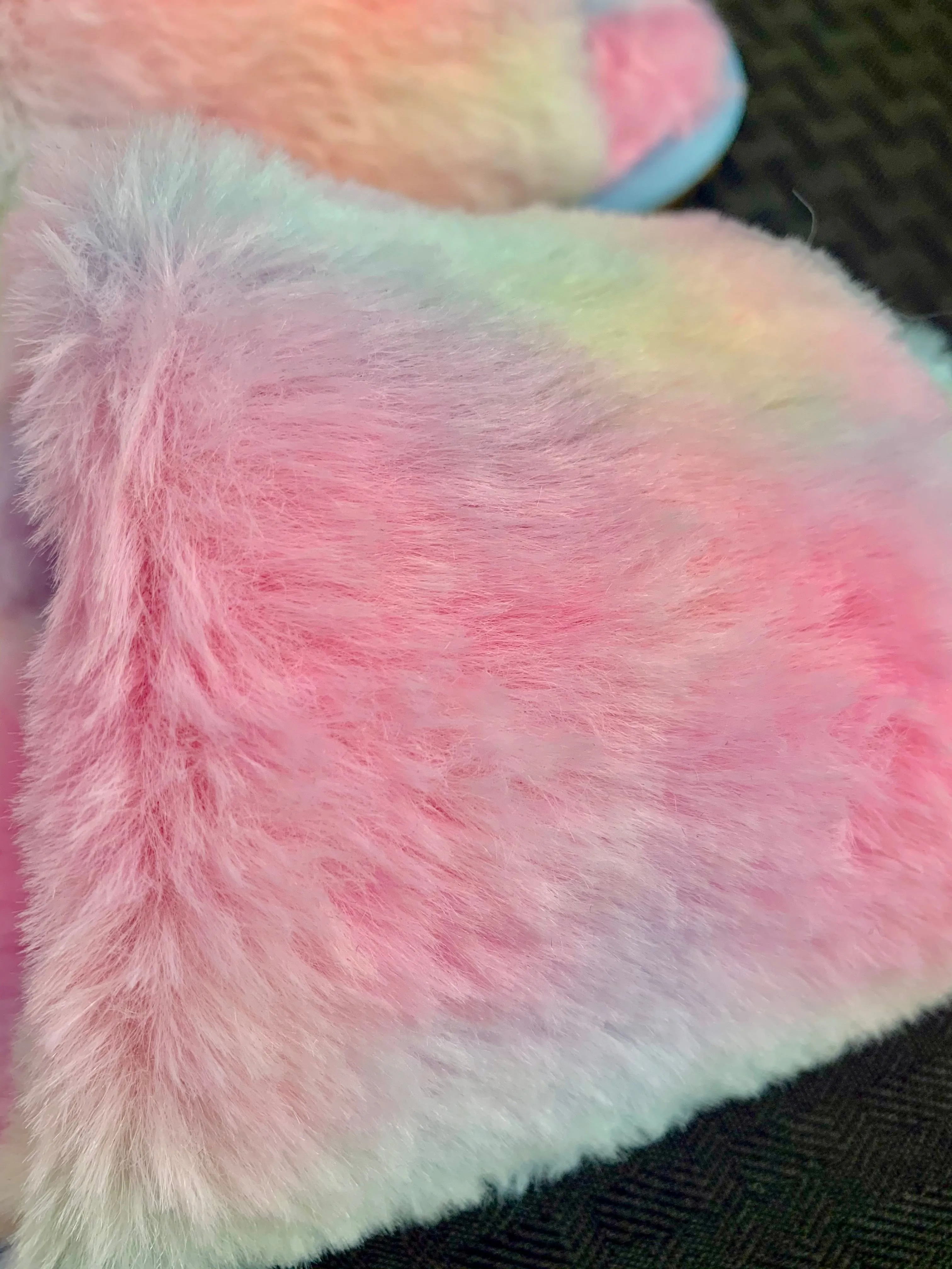 GLAZE- Faux Fur Slippers