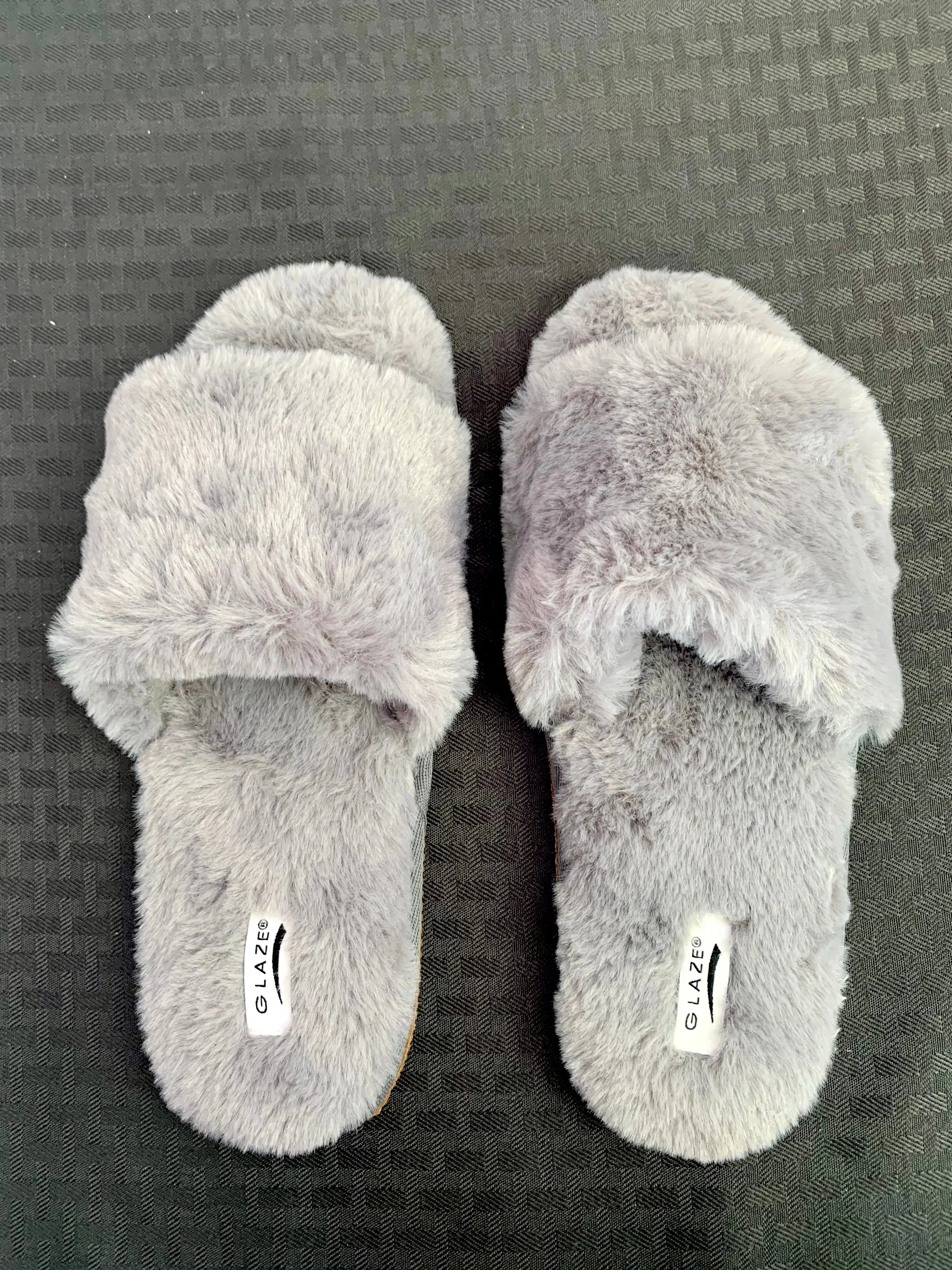 GLAZE- Faux Fur Slippers