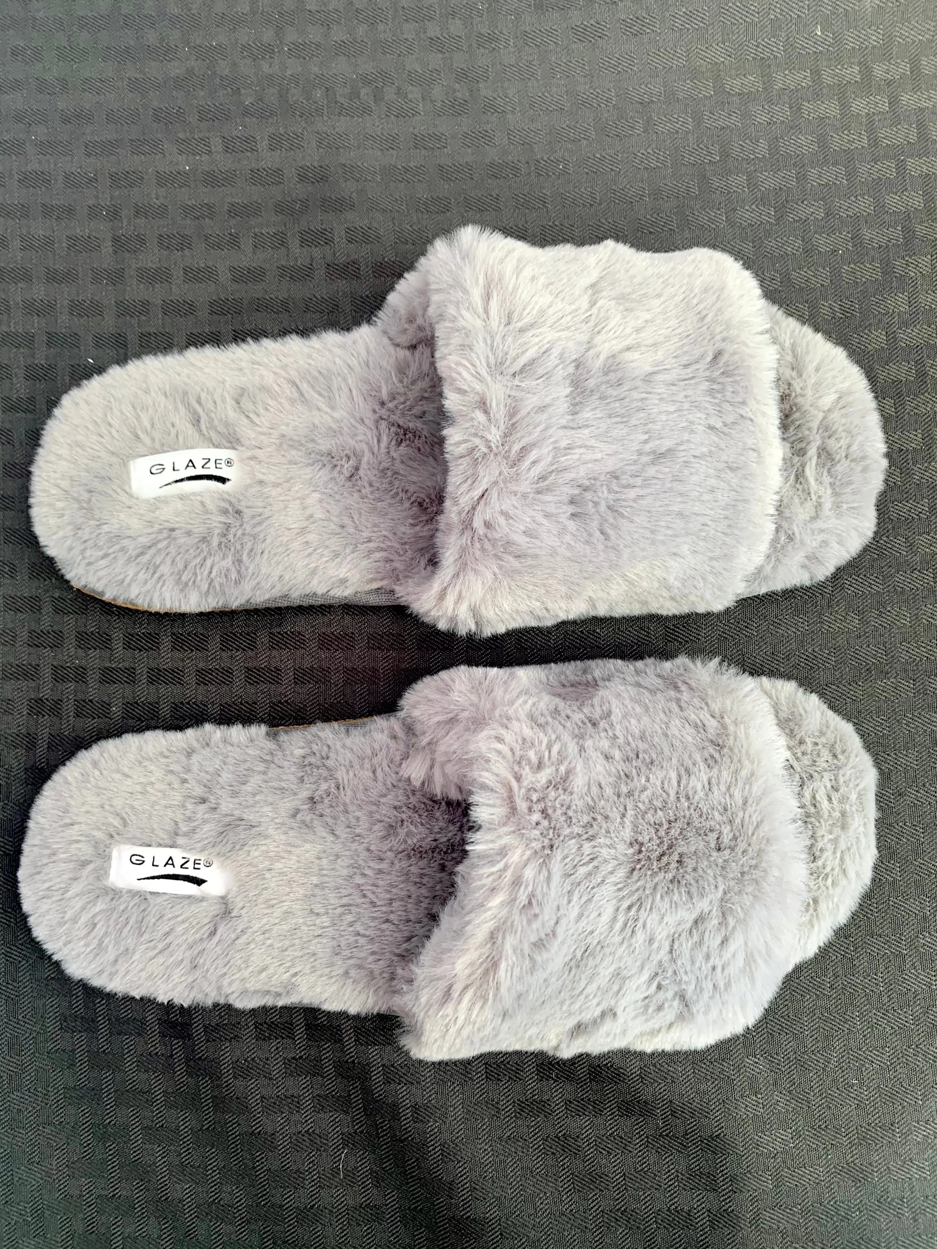 GLAZE- Faux Fur Slippers