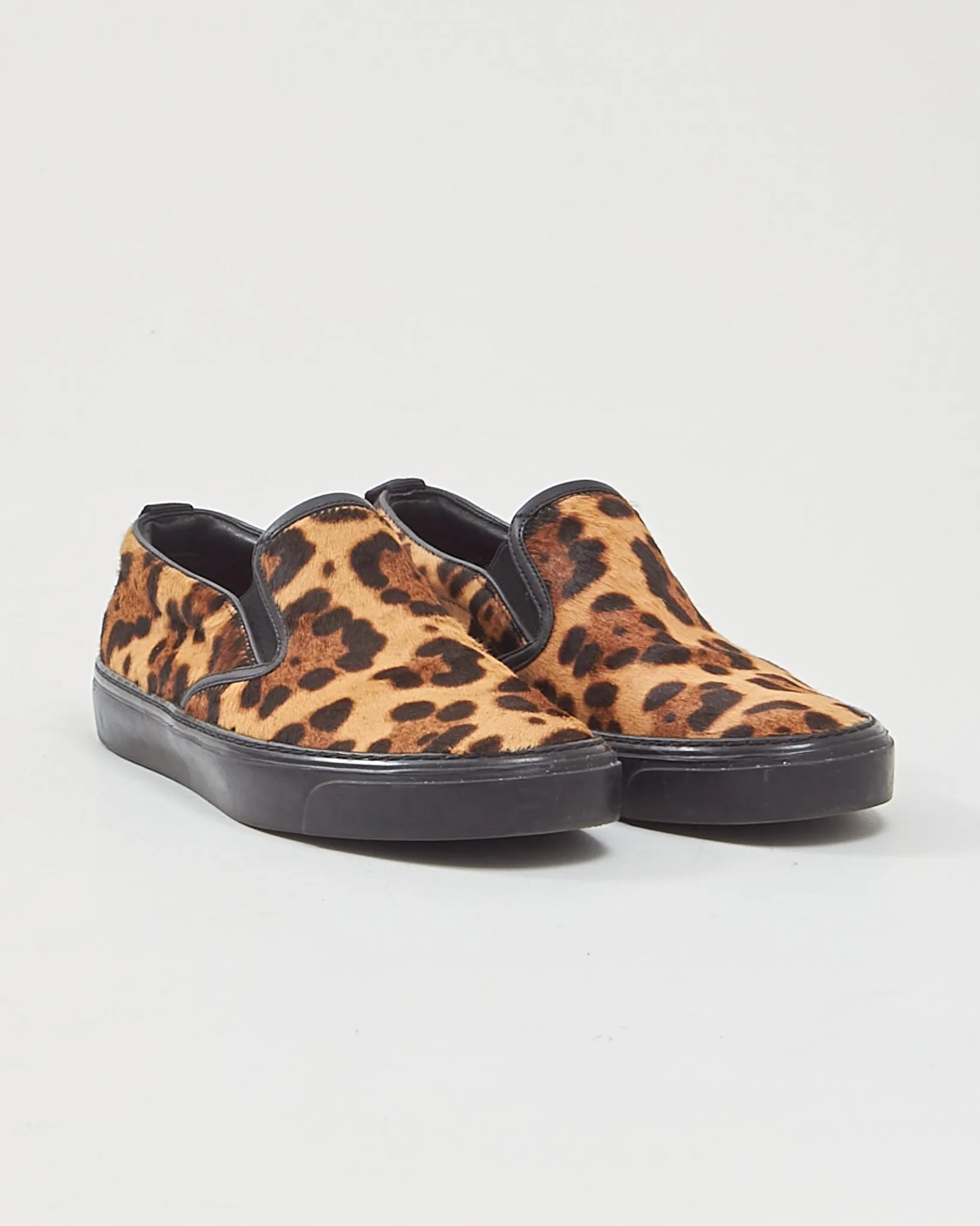 Gucci Leopard Loafers - 37.5