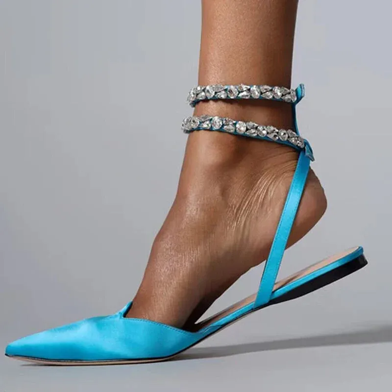 High Status Pointed Toe Flats