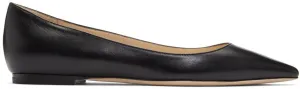 Jimmy Choo Black Romy Flats