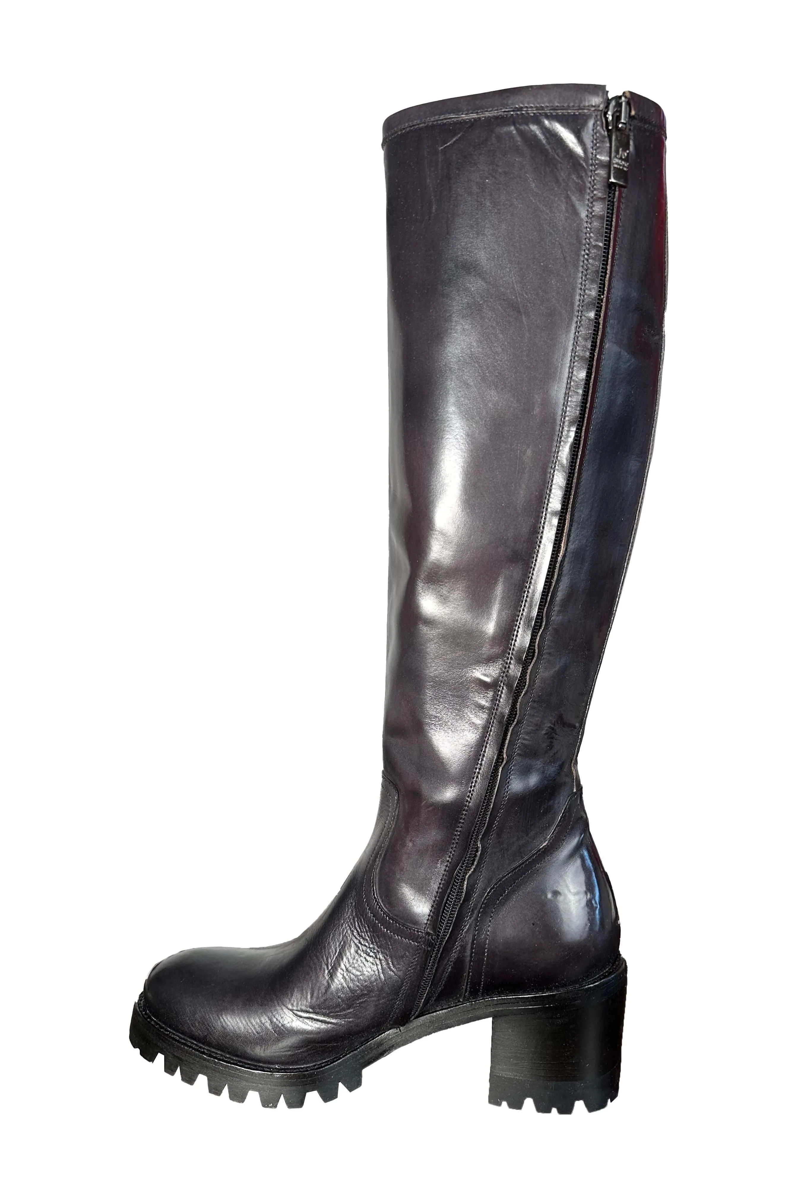 Jo Ghost Zoe Tall Shaft Boot 2794 | Diver Nero | Clearance Final Sale