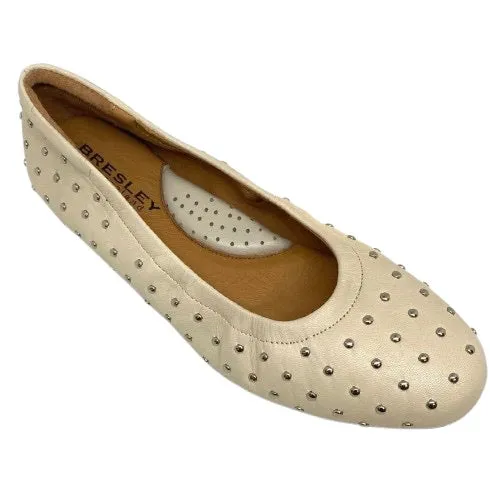 Prusian Ballet Flats - Egret