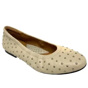 Prusian Ballet Flats - Egret
