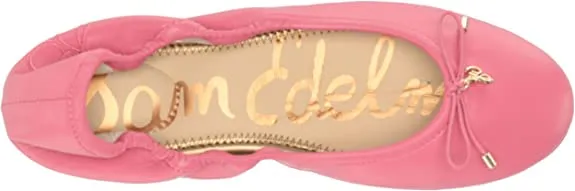 Sam Edelman Felicia Carmina Rose Pink Slip-On Rounded Toe Flexible Ballet Flat
