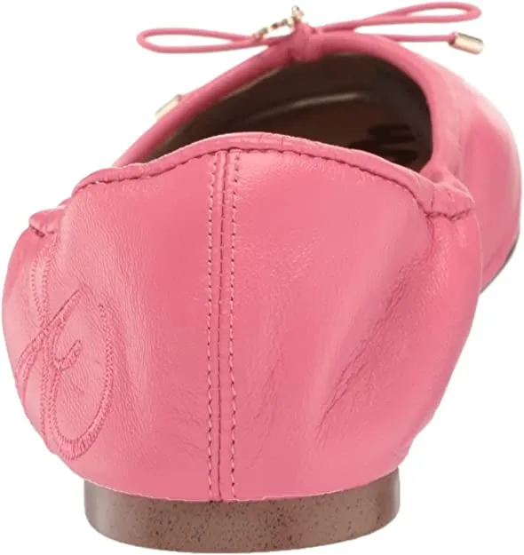 Sam Edelman Felicia Carmina Rose Pink Slip-On Rounded Toe Flexible Ballet Flat