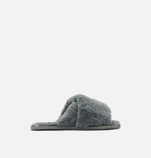 Sorel Women's Mail Run Slippers- Quarry