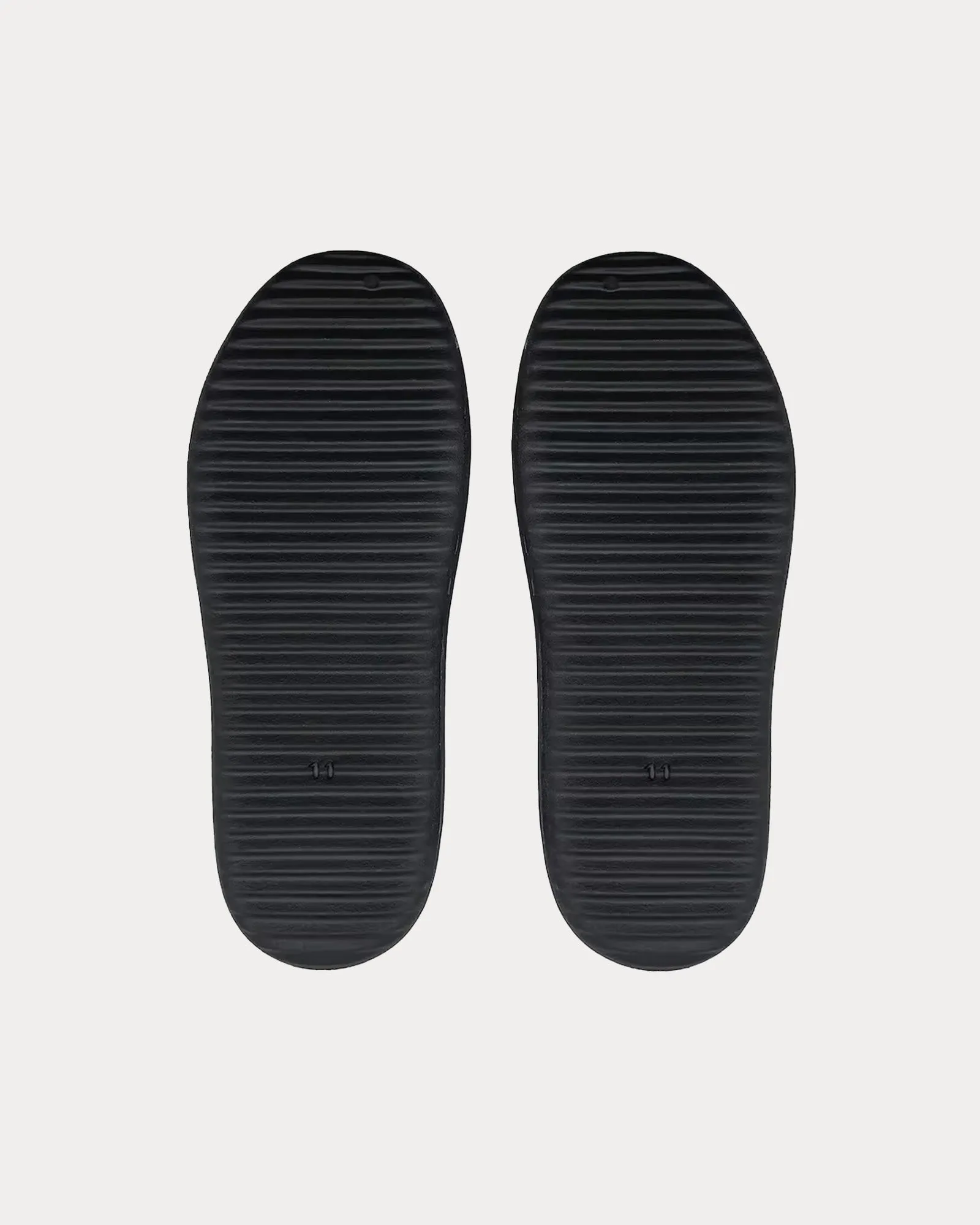 The Yeezy Slides SL-01 Black Slip on Sneakers