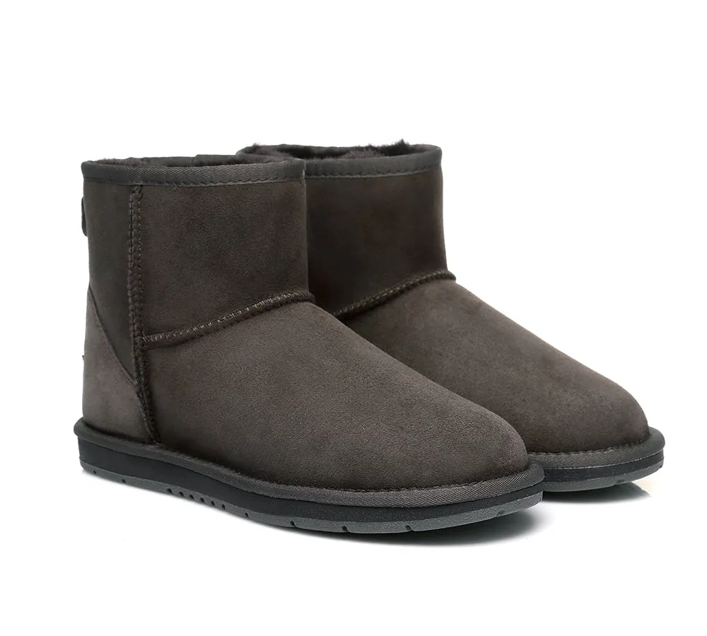 UGG Kids Boots Sheepskin Wool Mini Classic Ankle Boots Water Resistant Nonslip