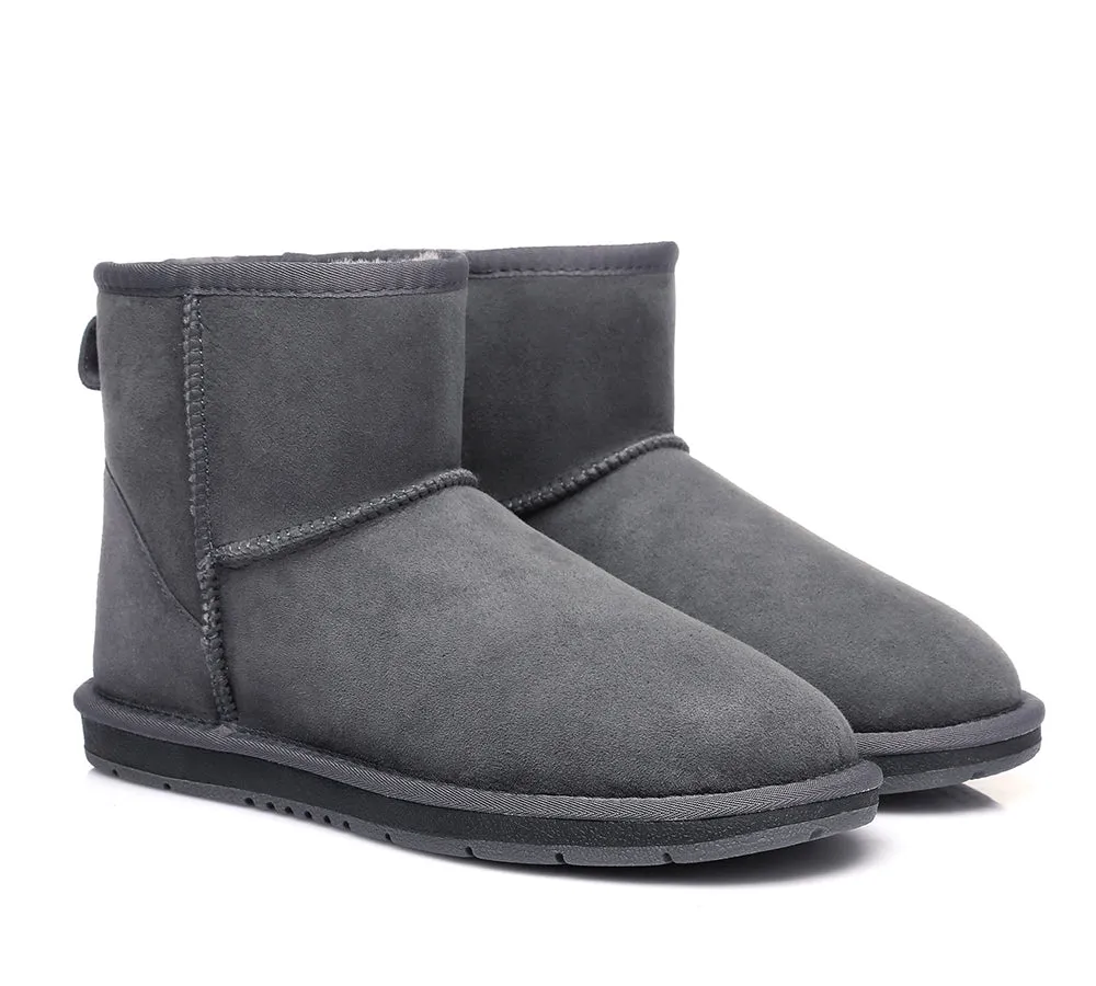 UGG Kids Boots Sheepskin Wool Mini Classic Ankle Boots Water Resistant Nonslip