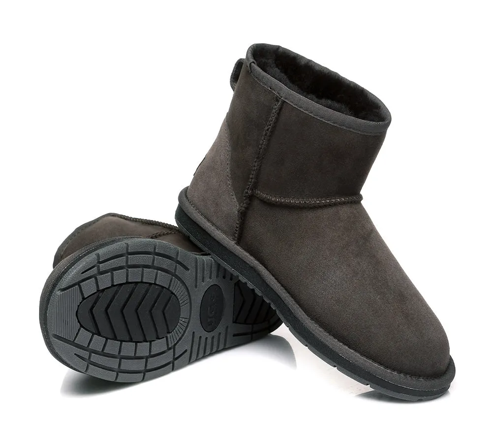 UGG Kids Boots Sheepskin Wool Mini Classic Ankle Boots Water Resistant Nonslip