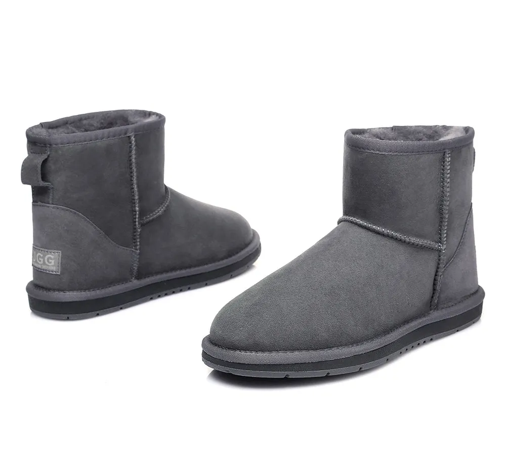 UGG Kids Boots Sheepskin Wool Mini Classic Ankle Boots Water Resistant Nonslip