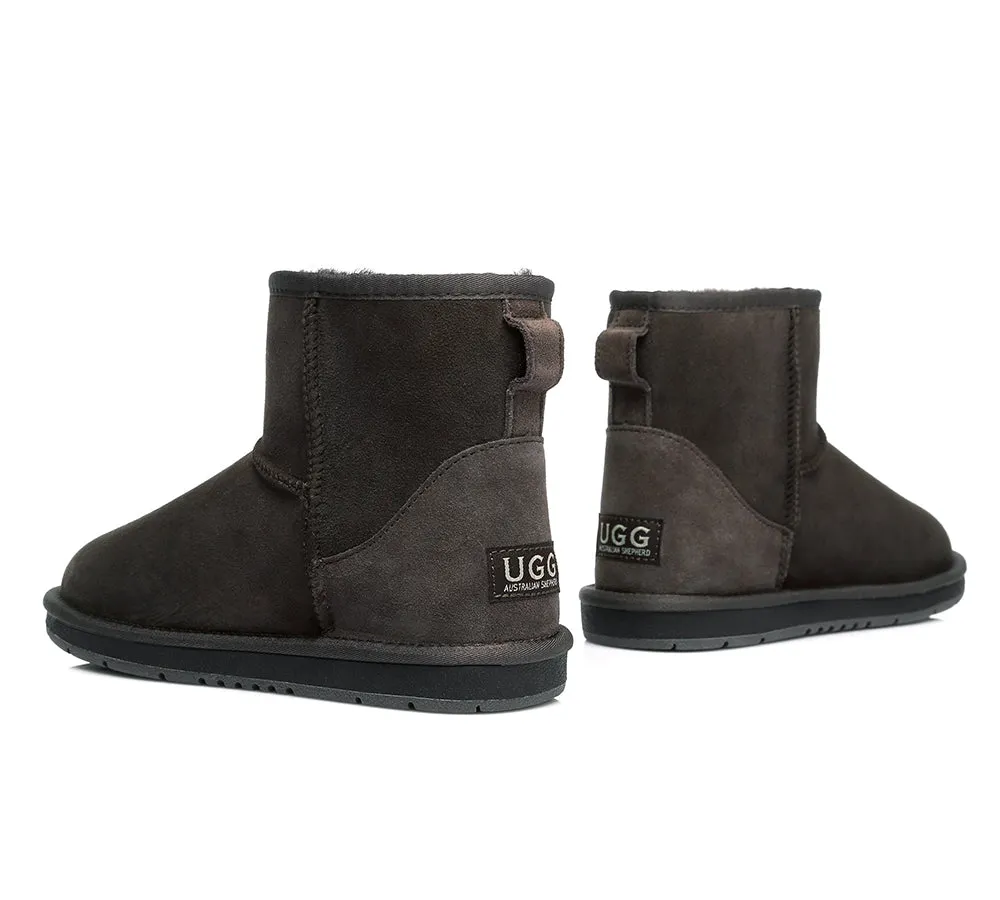 UGG Kids Boots Sheepskin Wool Mini Classic Ankle Boots Water Resistant Nonslip