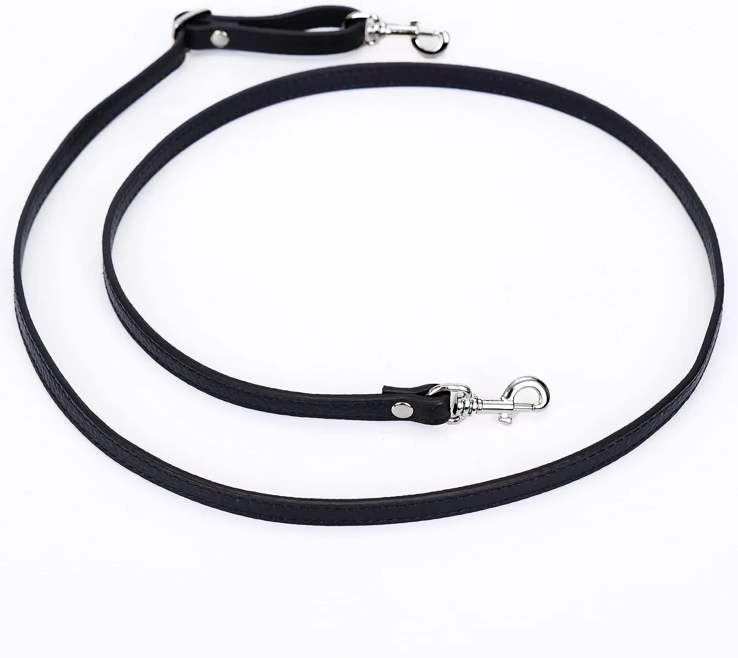 VanEnjoy Adjustable Genuine Leather Crossbody Straps Replacement - Width 1/2, Length 25-51