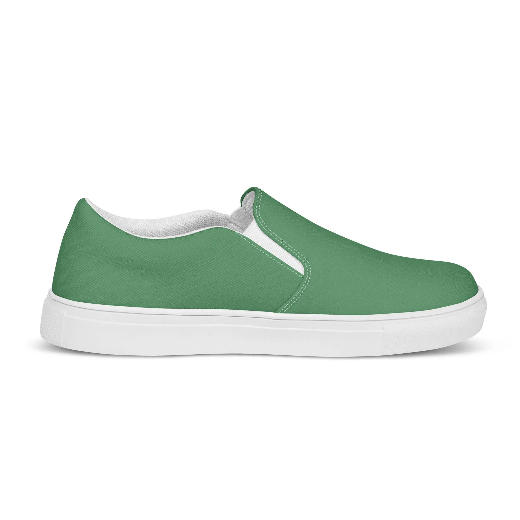 Whirlpool Green Women’s slip-on canvas shoes