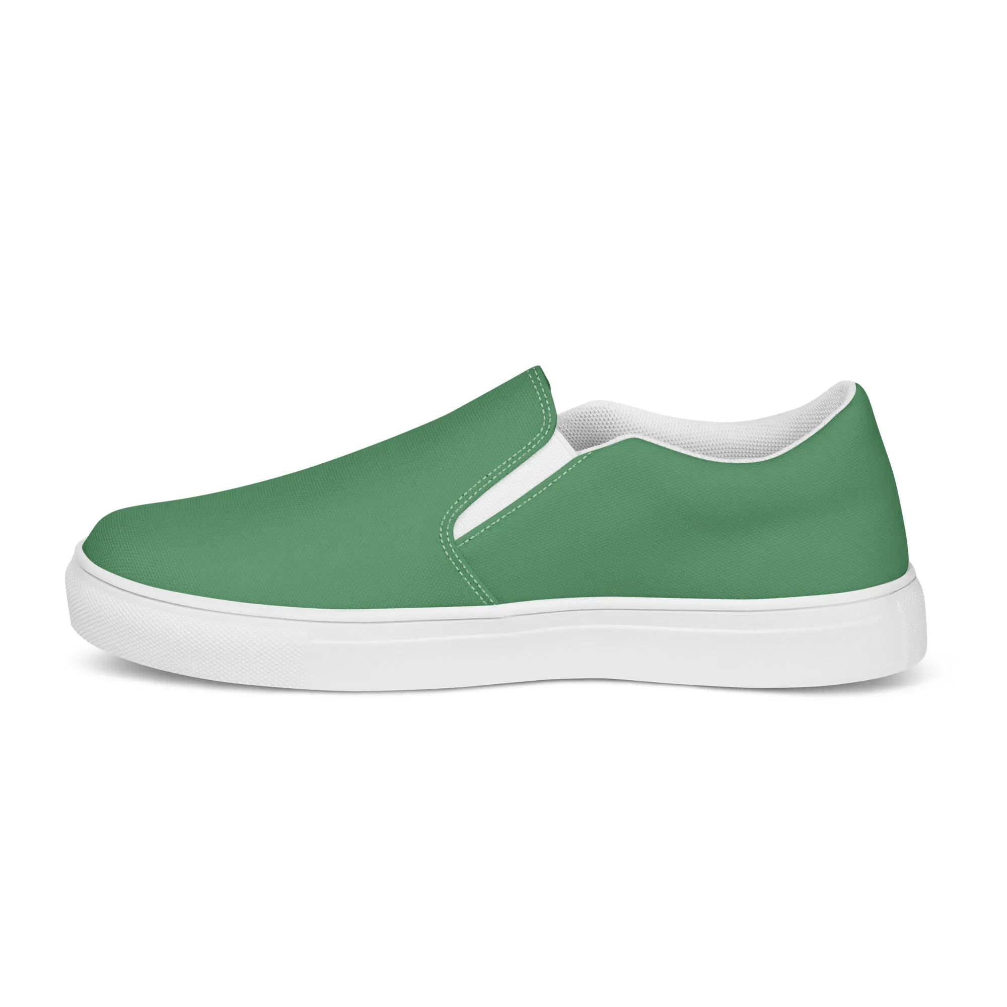 Whirlpool Green Women’s slip-on canvas shoes